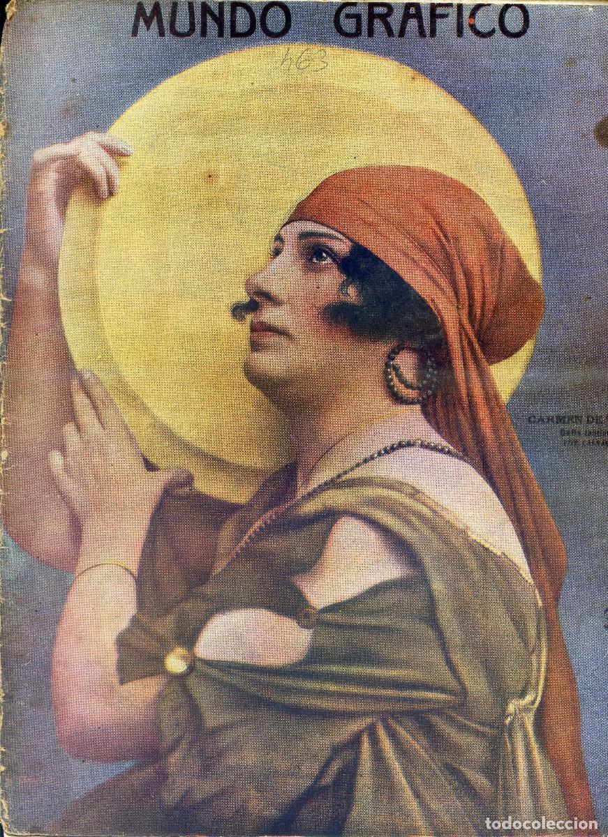 Coleccionismo de Revistas y Peri&oacute;dicos: MUNDO GR&Aacute;FICO n&ordm; 463 Reportajes &rdquo;La agitaci&oacute;n revolucionaria en Alemania&rdquo;,