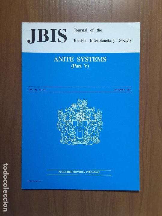 Collezionismo di Riviste e Giornali: Journal of the British Interplanetary Society Vol. 50, No. 10 - ANTE Systems