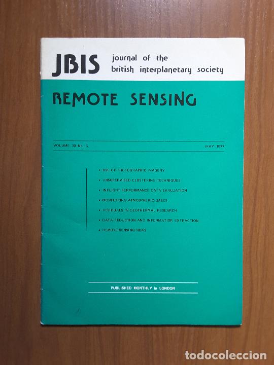Collezionismo di Riviste e Giornali: Journal of the British Interplanetary Society Vol. 30, No. 5 - Remote Sensing