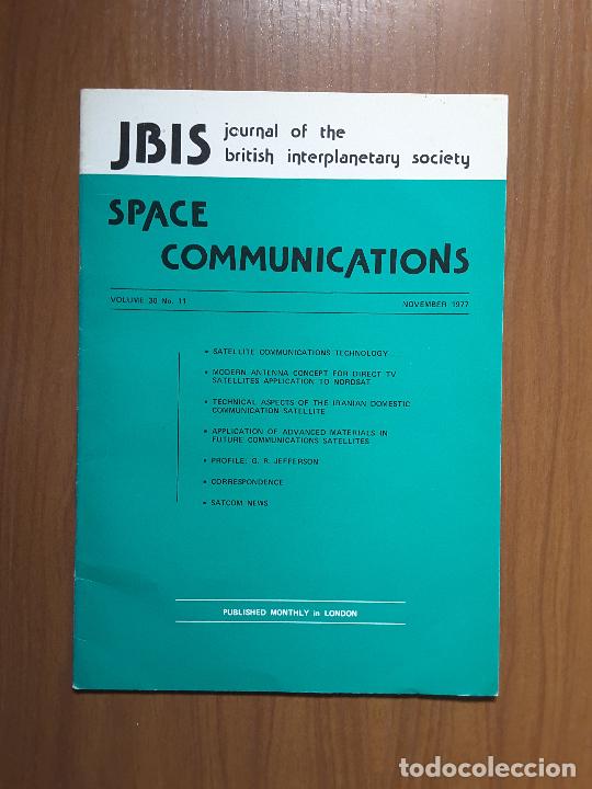 Coleccionismo de revistas y peri&oacute;dicos: Journal of the British Interplanetary Society Vol. 30, No. 11 - Space Communications