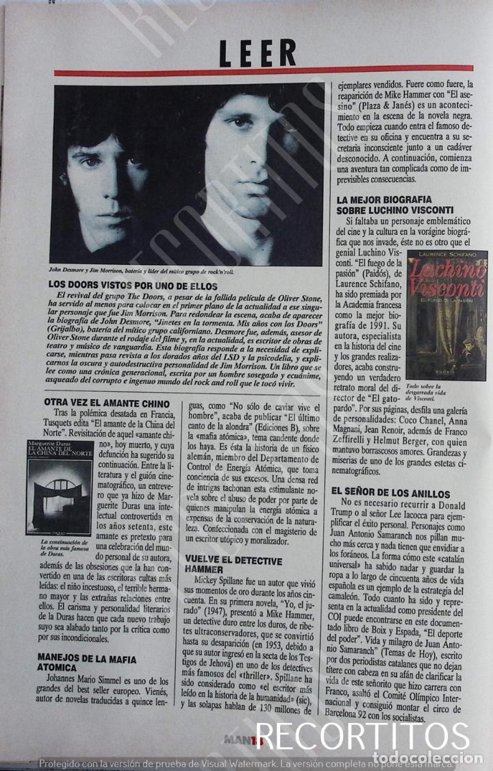 Coleccionismo de Revistas y Peri&oacute;dicos: JIM MORRISON THE DOORS JOAHN DESMORE LUCHINO VISCONTI