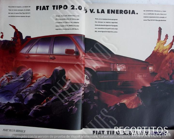 Coleccionismo de Revistas y Peri&oacute;dicos: FIAT TIPO 2.0 ANUNCIO PUBLICIDAD