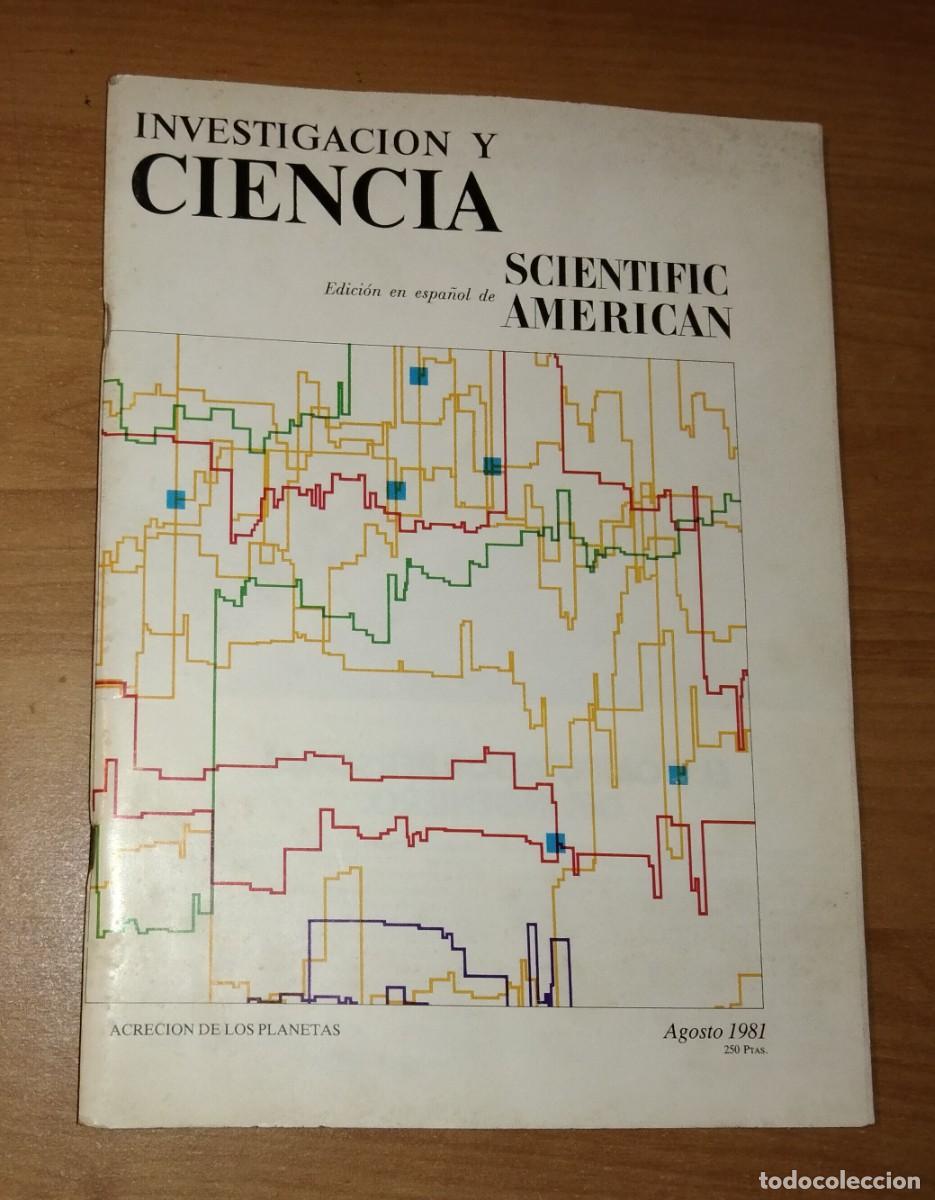 Collection Magazines and Newspapers: INVESTIGACI&Oacute;N Y CIENCIA (SCIENTIFIC AMERICAN), N&ordm; 59, 1981