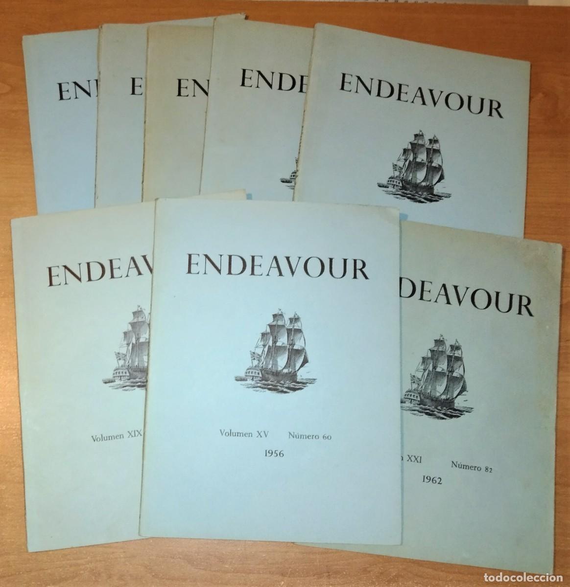 Collection Magazines and Newspapers: ENDEAVOUR. REVISTA TRIMESTRAL, 1954-1962 [PRECIO POR N&Uacute;MERO]