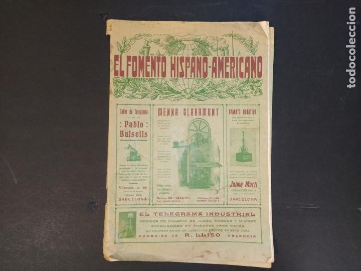 Collection Magazines and Newspapers: EL FOMENTO HISPANO AMERICANO-NUMERO 73-A&Ntilde;O 1931-VER FOTOS-(V-24.390)