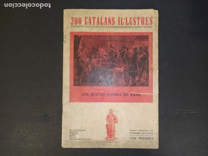 Coleccionismo de Revistas y Peri&oacute;dicos: 200 CATALANS IL&middot;LUSTRES-NUMERO EXTRAORDINARI COSES DE CATALUNYA-VER FOTOS-(K-10.303)