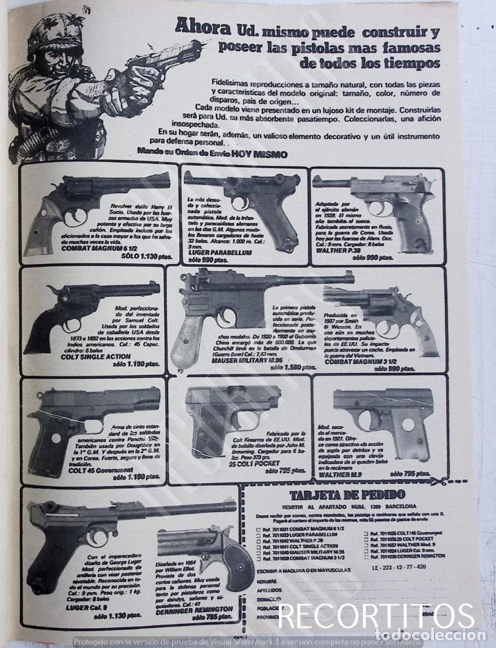 Coleccionismo de Revistas y Peri&oacute;dicos: PISTOLAS FAMOSAS JAMES BOND HARRY EL SUCIO