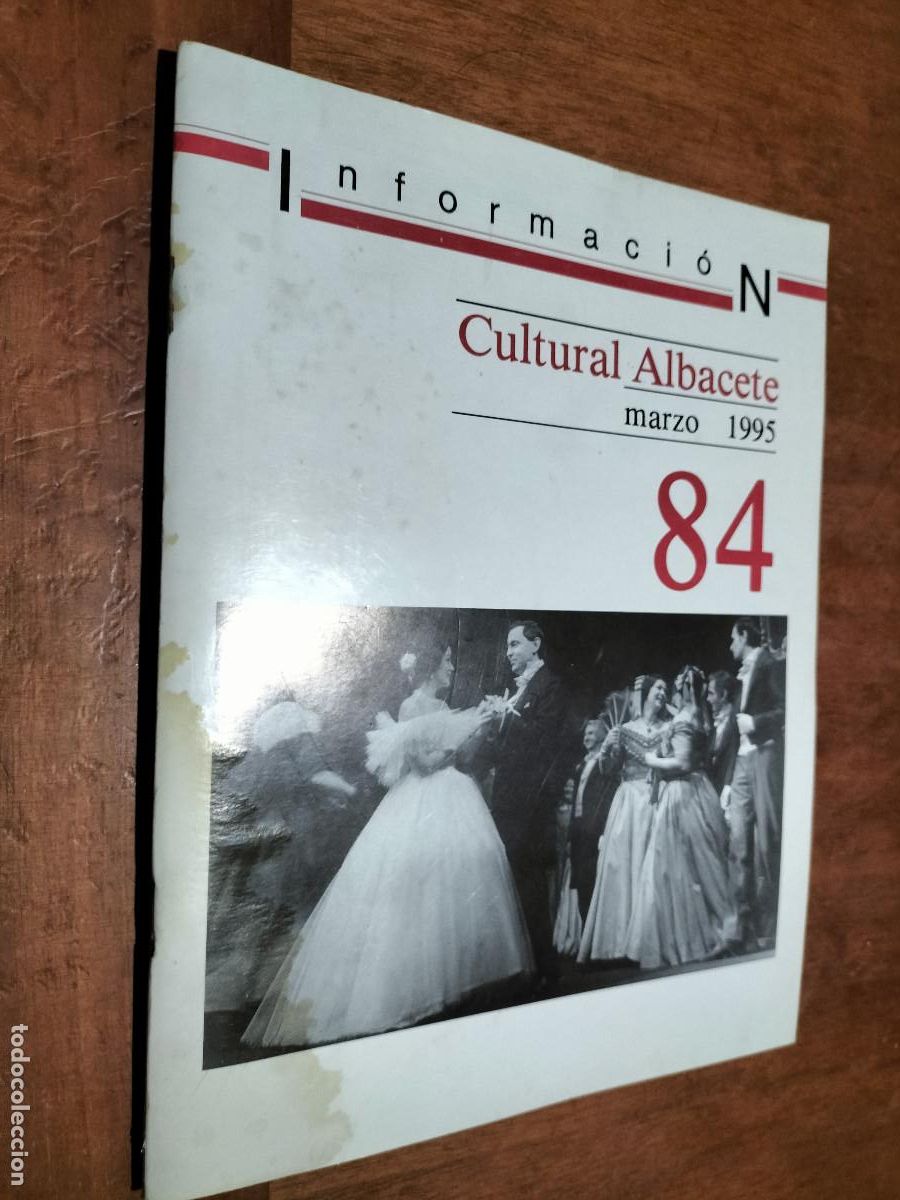 Collezionismo di Riviste e Giornali: CULTURAL ALBACETE 84. MARZO 1995. INFORMACI&Oacute;N. GRAPA. MANCHADO POR LOMO Y CONTRAPORTADA