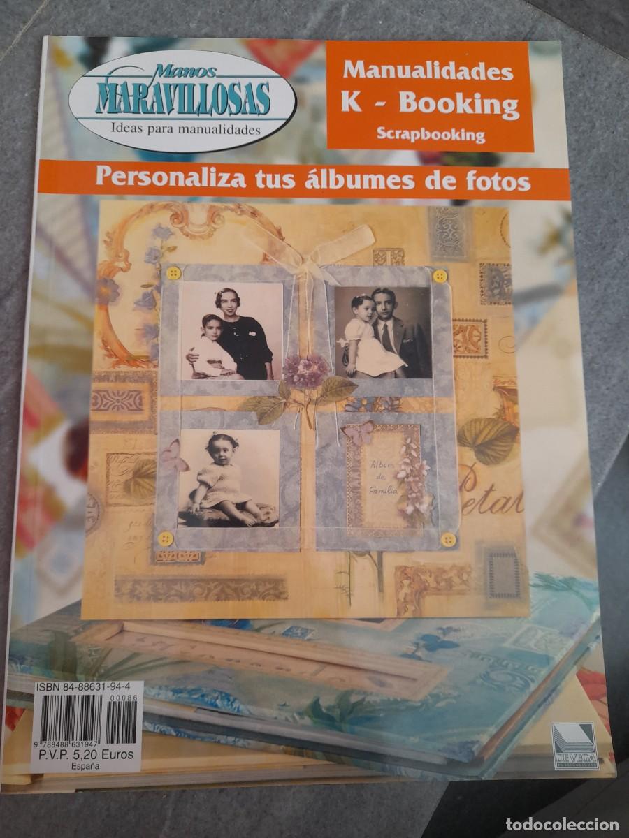 Coleccionismo de revistas y peri&oacute;dicos: Revista manualidades Manos maravillosas personalizar &Aacute;lbum &aacute;lbumes de fotos