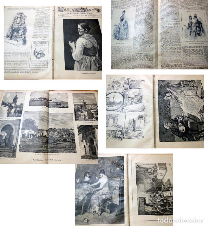 Coleccionismo de Revistas y Peri&oacute;dicos: LA ILUSTRACI&Oacute;N IB&Eacute;RICA. 26/1/1889. Mademoiselle Norma, Vte Blasco Iba&ntilde;ez. Tarragona, Par&iacute;s, T&aacute;nger