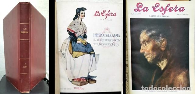 Collection Magazines and Newspapers: REVISTA LA ESFERA SEPTIEMBRE A DICIEMBRE DE 1917 N&ordm; 192 AL 209 - A-REVIL-0776
