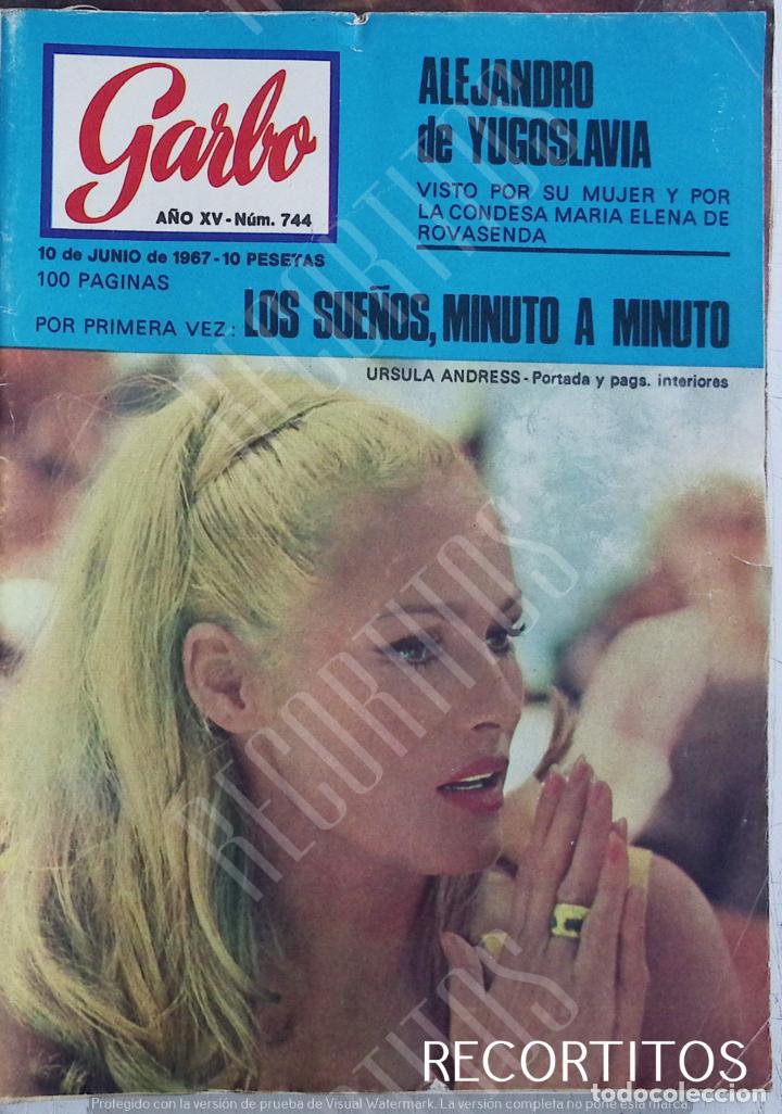 Coleccionismo de revistas y peri&oacute;dicos: recorte portada ursula andress
