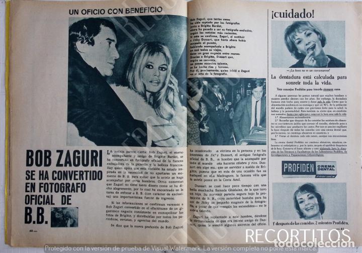Coleccionismo de Revistas y Peri&oacute;dicos: BRIGITTE BARDOT BB BOB ZAGURI