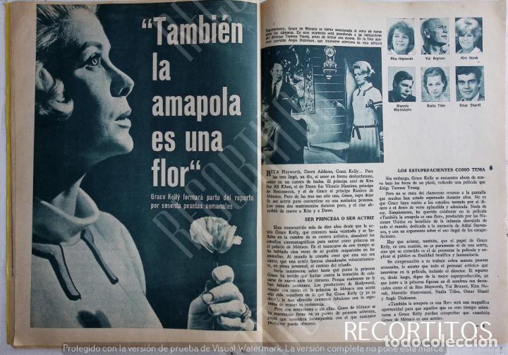 Coleccionismo de revistas y peri&oacute;dicos: GRACE KELLY RITA HAYWORTH YUL BRYNNER KIM NOVAK OMAR SHARIFF NADIA TILLER MARCELO MASTROIANNI