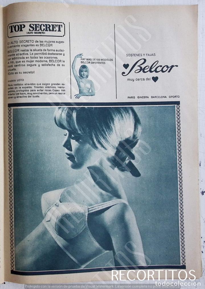 Coleccionismo de revistas y peri&oacute;dicos: BELCOR LENCERIA ANUNCIO PUBLICIDAD
