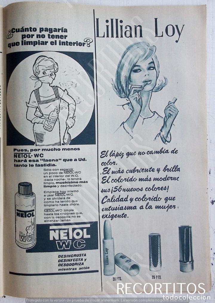 Collezionismo di Riviste e Giornali: NETOL WC ANUNCIO PUBLICIDAD LILLIAN LOY
