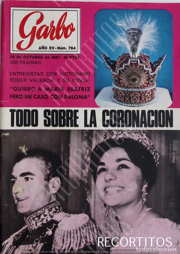 Sammeln von Zeitschriften und Zeitungen: RECORTE PORTADA LA CORONACION DE FARAH DIBA JOYAS