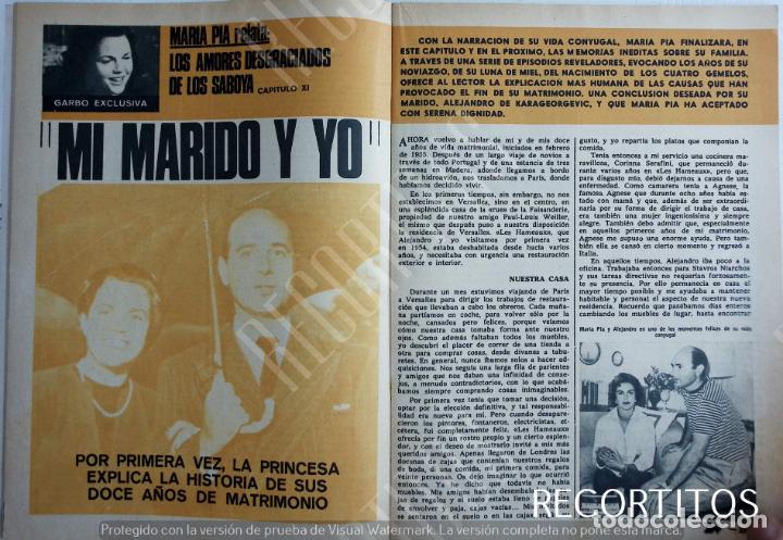 Coleccionismo de Revistas y Peri&oacute;dicos: MARIA PIA DE SABOYA VICTOR MANUEL