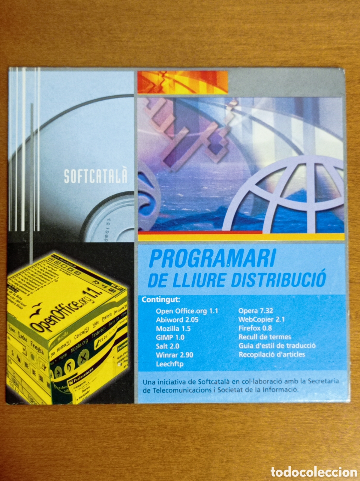 Coleccionismo de revistas y peri&oacute;dicos: CD El Peri&oacute;dico - Softcatala - Programari - Foto 1