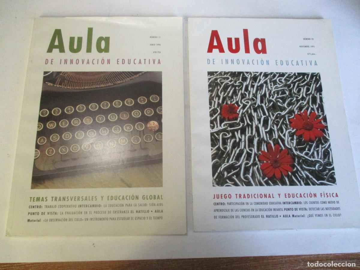 Collezionismo di Riviste e Giornali: Aula de innovaci&oacute;n educativa n&ordm;44 y 51 W19976