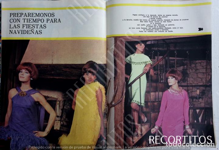 Collezionismo di Riviste e Giornali: MODA 1967 NAVIDAD FIESTA