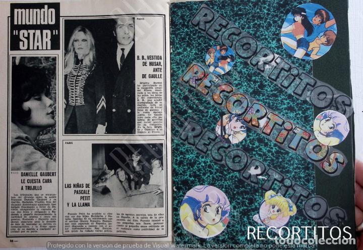 Coleccionismo de Revistas y Peri&oacute;dicos: DANIELLE GAUBERT PASCALE PETIT BB BRIGITTE BARDOT
