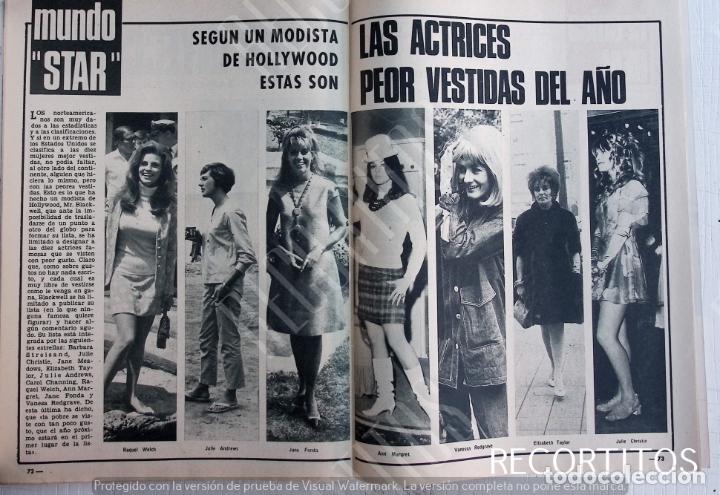 Coleccionismo de Revistas y Peri&oacute;dicos: JULIE ANDREWS RAQUEL WWELCH JANE FONDA ANN MARGRET ELIZABETH TAYLOR JULIE CHRISTIE