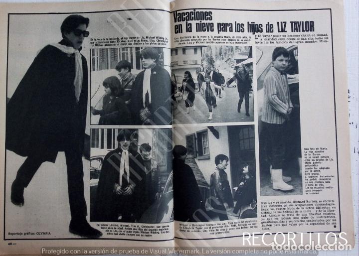 Coleccionismo de Revistas y Peri&oacute;dicos: LOS HIJOS DE ELIZABETH TAYLOR LIZ RICHARD BURTON