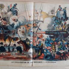 Coleccionismo de Revistas y Periódicos: LA FLACA - PERIODICO SATIRICO - 1870 - NUMERO 56 31 DE JULIO