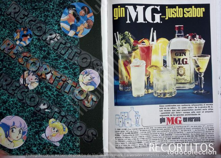 Coleccionismo de revistas y peri&oacute;dicos: gin mg ginebra anuncio publicidad