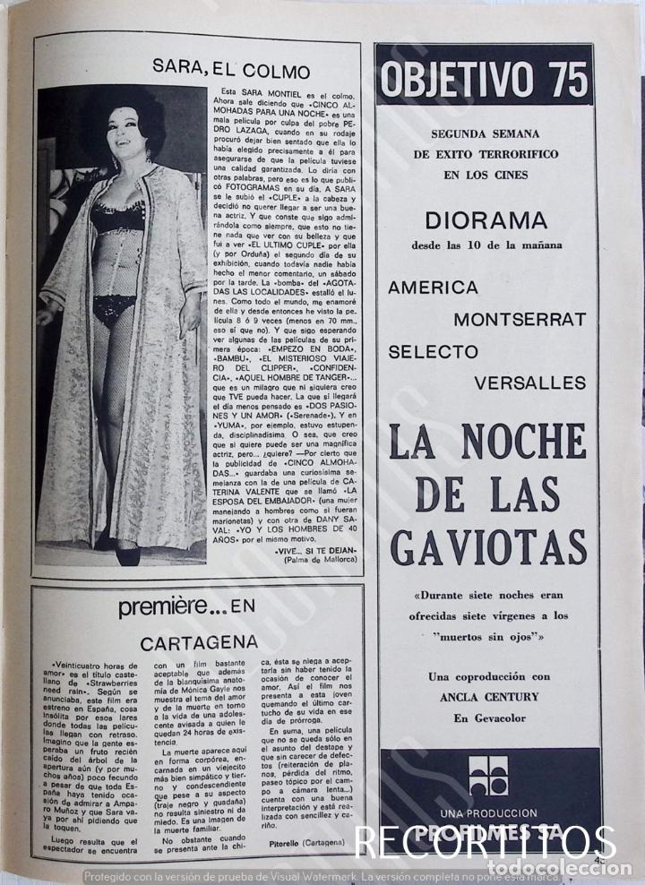 Coleccionismo de Revistas y Peri&oacute;dicos: sara montiel