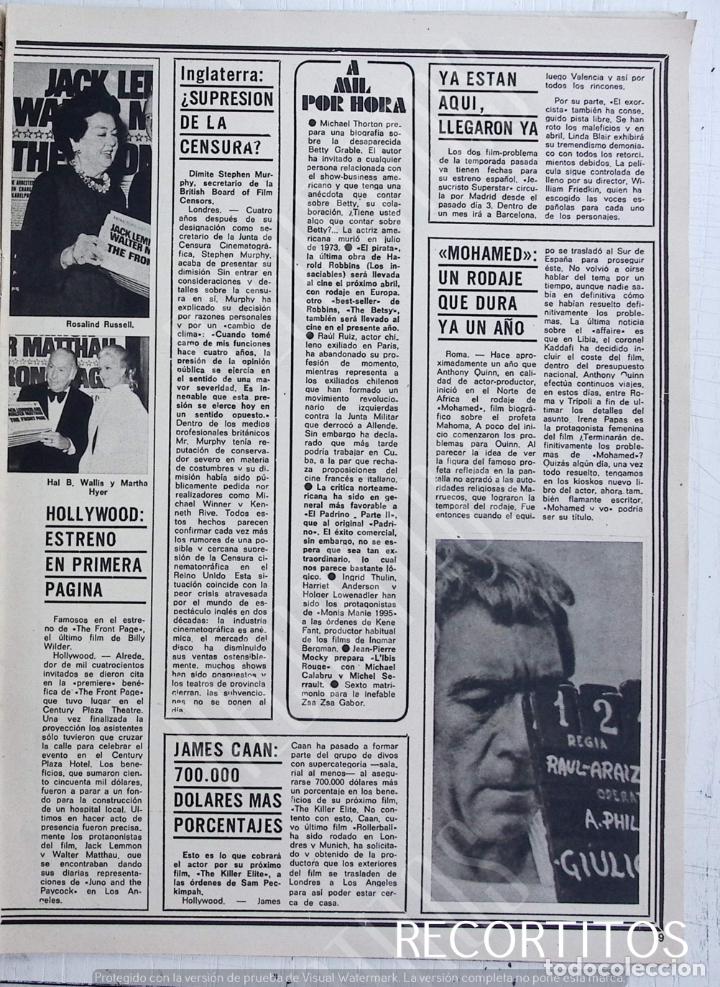 Colecionismo de Revistas e Jornais: rosalind russell martha hyer anthony quinn