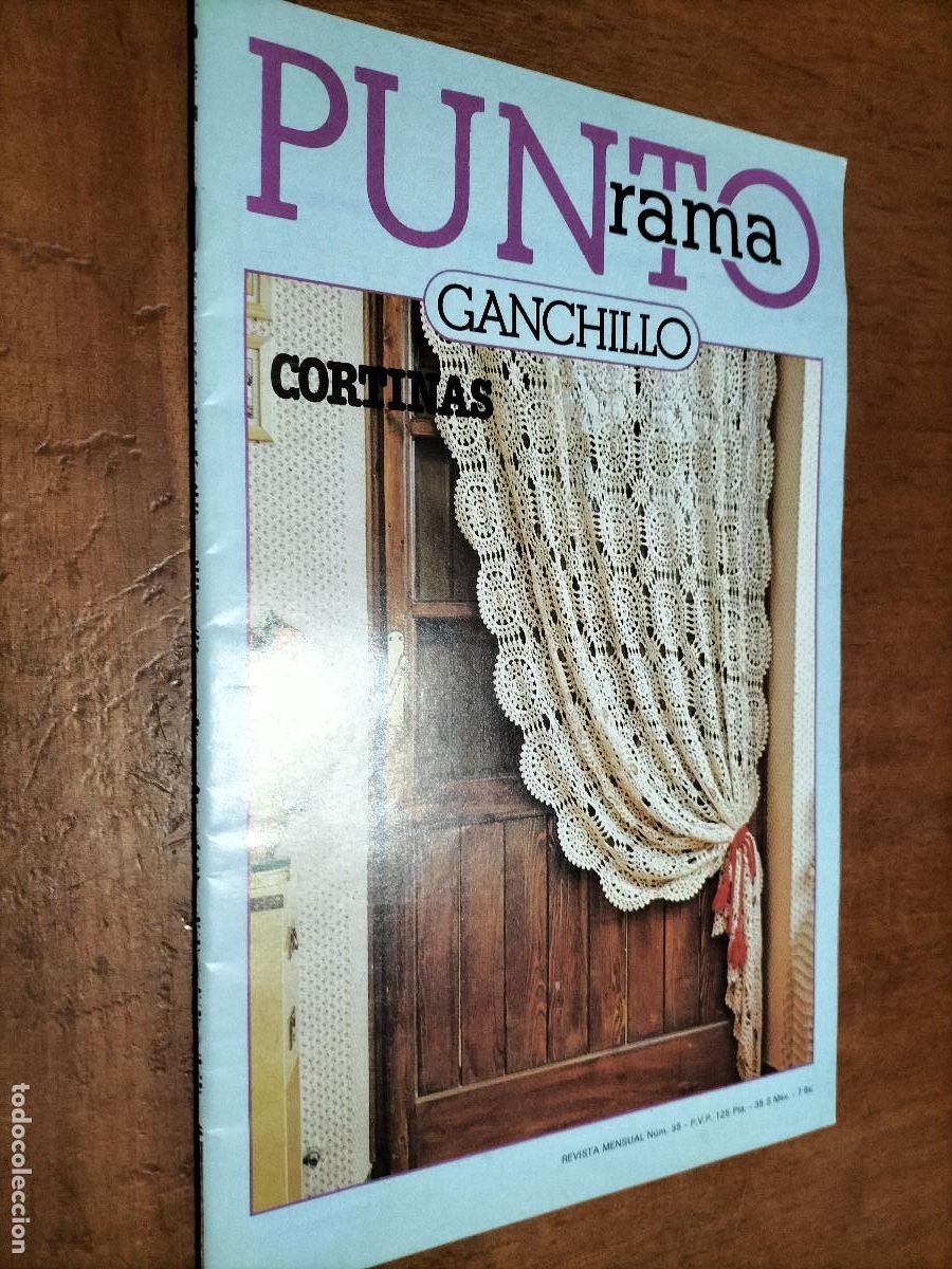 Collezionismo di Riviste e Giornali: PUNTO TRAMA. CORTINAS 35. GRAPA. BUEN ESTADO. REVISTA. GANCHILLO C