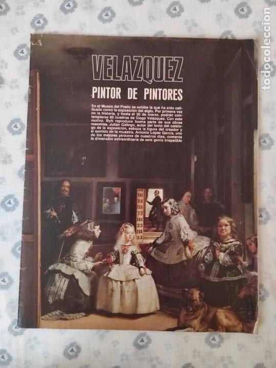 Coleccionismo de revistas y peri&oacute;dicos: REVISTA BLANCO Y NEGRO VELAZQUEZ PINTOR DE PINTORES CON ILUSTRACIONES. VER FOTOS