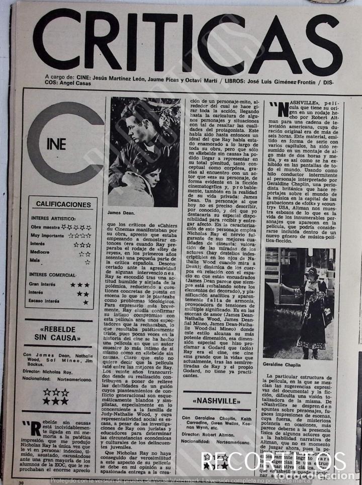 Coleccionismo de Revistas y Peri&oacute;dicos: james dean geraldine chaplin