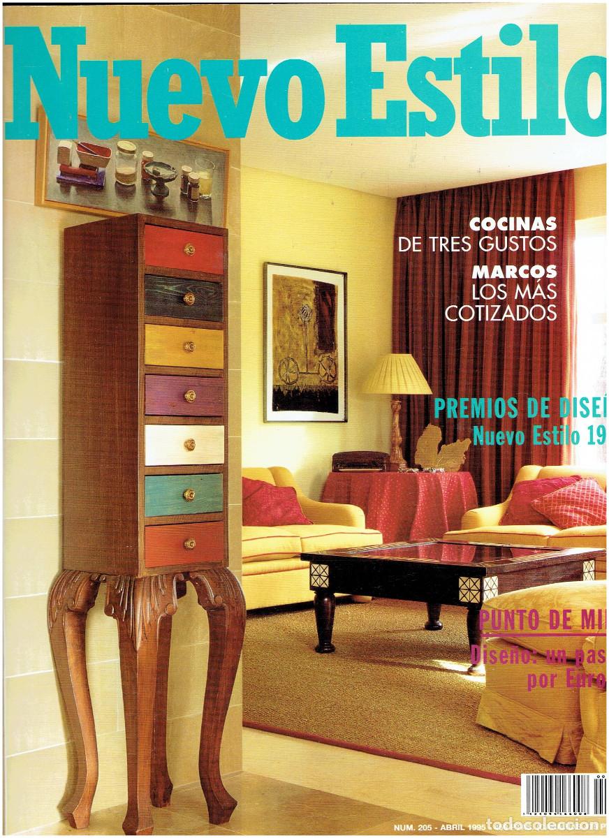 Coleccionismo de Revistas y Peri&oacute;dicos: * REVISTA NUEVO ESTILO * N&ordm; 205 ABRIL 1995 * DECORACI&Oacute;N HOGAR * VER SUMARIO *