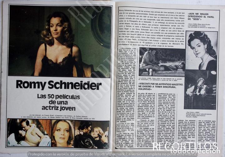 Coleccionismo de Revistas y Peri&oacute;dicos: romy schneider