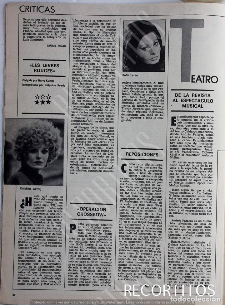 Coleccionismo de Revistas y Peri&oacute;dicos: delphine seyrig sofia loren