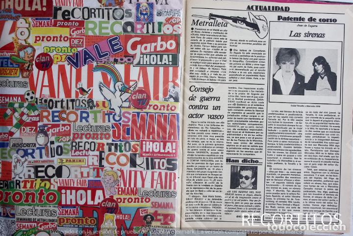 Coleccionismo de revistas y peri&oacute;dicos: isabel tenaille mercedes mila