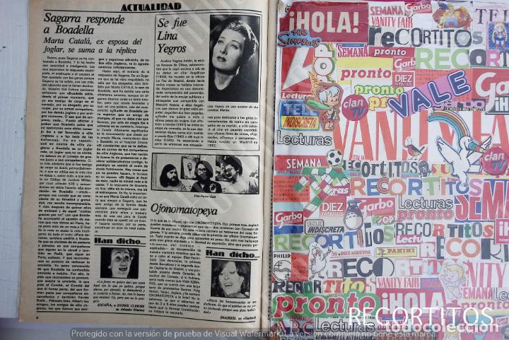 Coleccionismo de Revistas y Peri&oacute;dicos: lina yegros massiel diaz ferrer sola