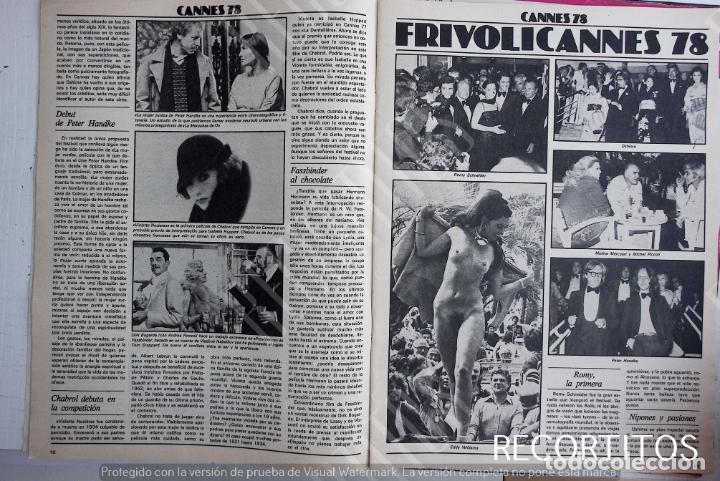 Coleccionismo de Revistas y Peri&oacute;dicos: edy williams romy schneider cannes 78 karoly makk el imperio de los sentidos oshima melina mercouri