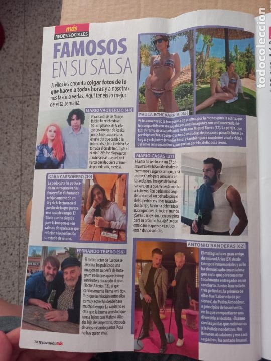 Coleccionismo de Revistas y Peri&oacute;dicos: alaska antonio banderas imanol arias paula echevarria mario casas
