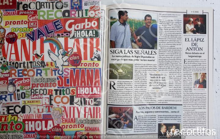 Coleccionismo de Revistas y Peri&oacute;dicos: mel gibson maria adanez javier bardem john malkovich