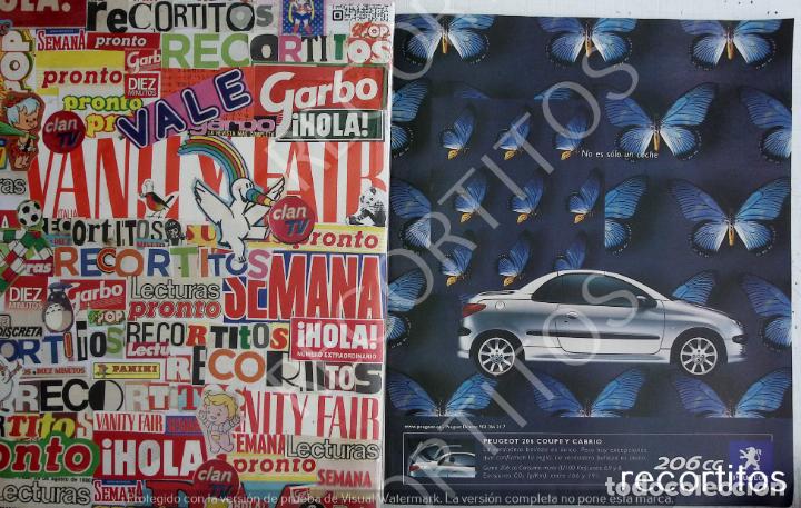 Coleccionismo de Revistas y Peri&oacute;dicos: peugeot 206 coupe cabrio anuncio publicidad
