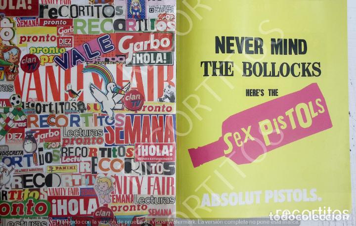 Coleccionismo de revistas y peri&oacute;dicos: sex pistols absolut anuncio publicidad