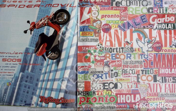 Coleccionismo de revistas y peri&oacute;dicos: SPIDERMAN SPIDER MOVIL MOTOCICLETA MOTO SCOOTER ANUNCIO PUBLICIDAD