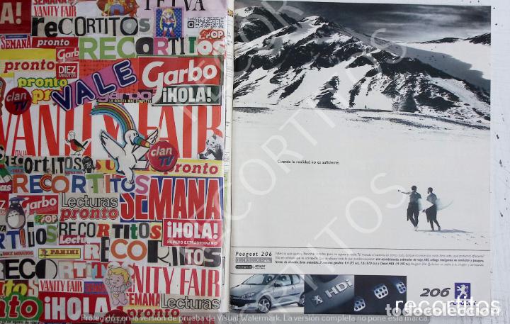 Coleccionismo de Revistas y Peri&oacute;dicos: peugeot 206 QUIKSILVER anuncio publicidad