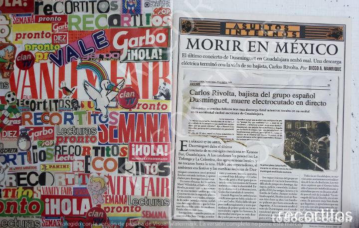 Coleccionismo de Revistas y Peri&oacute;dicos: CARLOS RIVOLTA DUSMINGUET MIGUEL RIOS ELECTROCUTADO LOQUILLO