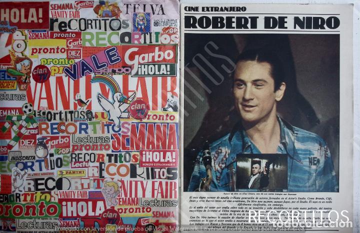 Coleccionismo de Revistas y Peri&oacute;dicos: ROBERT DE NIRO