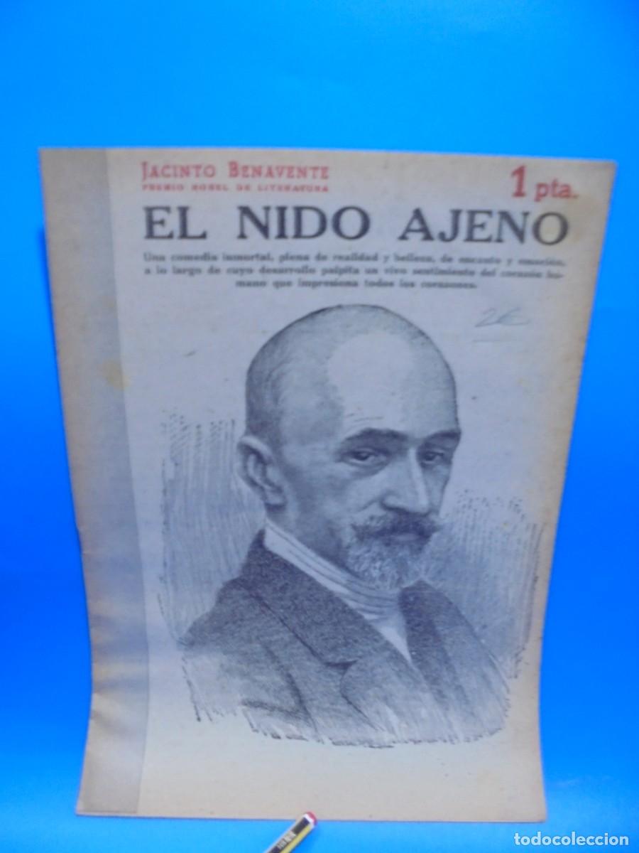 Coleccionismo de Revistas y Peri&oacute;dicos: REVISTA LITERARIA. NOVELAS Y CUENTOS. EL NIDO AJENO. JACINTO BENAVENTE. 1947. PAGS: 16.